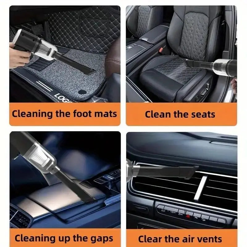 3 in 1 Portable High Power Car Vacuum Cleaner with Blower LivSmart