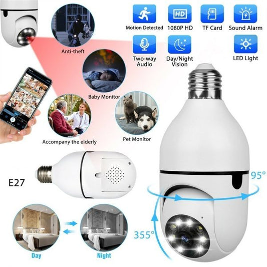 Panoramic WIFI Camera bulb livSmart