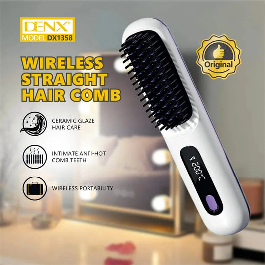 Wireless Straight Hair Comb livSmart