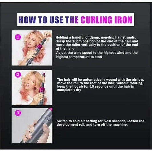 Hot Hair Brush 5 in 1 LivSmart