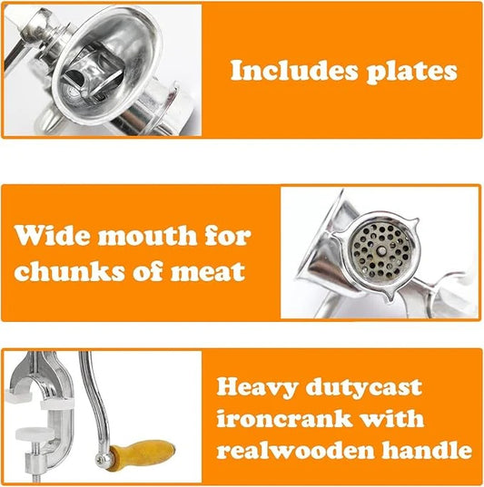 Manual Sausage Machine | Steel Meat Grinder