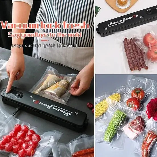 Automatic Vacuum Sealer Food Packing Machine | Electric Vacuum Sealer Machine livSmart
