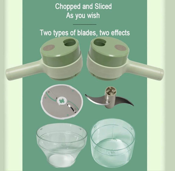 4 in 1 Handheld Electric Vegetable