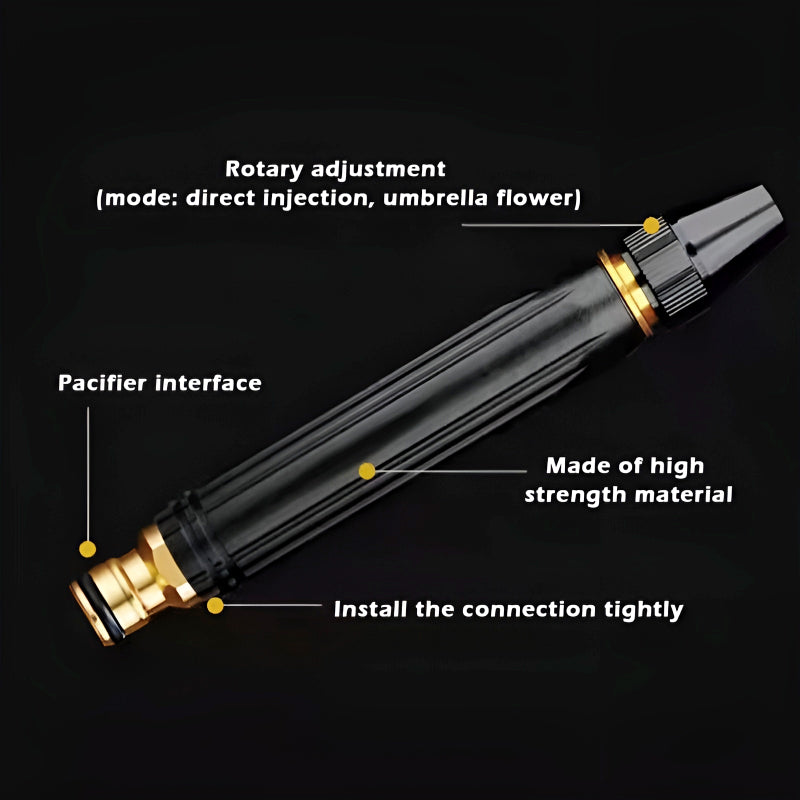 High Pressure Power Washer Car Wash Spray Gun Garden Water Gun Hose Nozzle Watering Irrigation Sprinkler Garden-tools – Plastic LivSmart