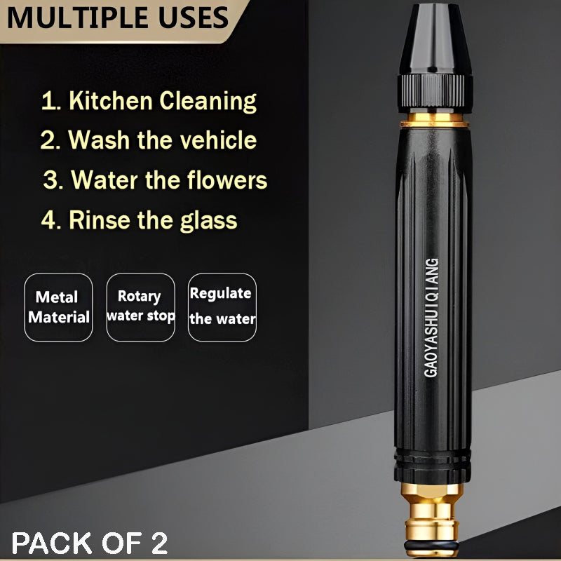 High Pressure Power Washer Car Wash Spray Gun Garden Water Gun Hose Nozzle Watering Irrigation Sprinkler Garden-tools – Plastic LivSmart