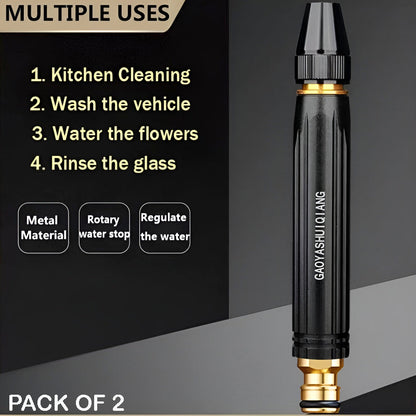 High Pressure Power Washer Car Wash Spray Gun Garden Water Gun Hose Nozzle Watering Irrigation Sprinkler Garden-tools – Plastic LivSmart