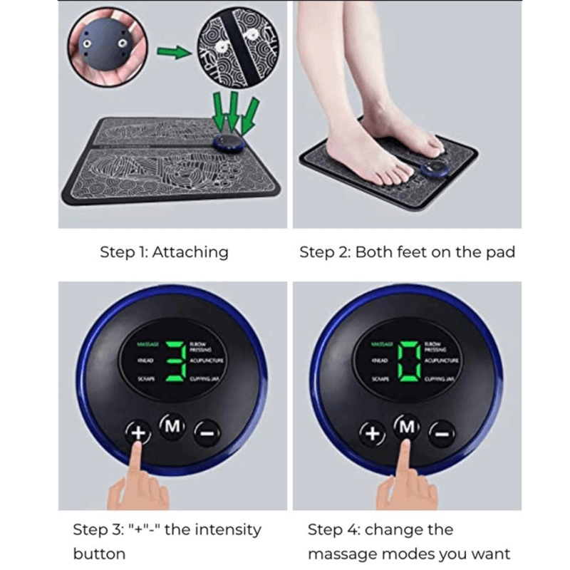 Foot Electrical Massager Mat LivSmart