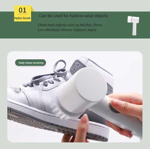 Magic Brush Wireless Battery Cleaning Brush Bathtub Tile Professional Cleaning Brush Rechargeable LivSmart