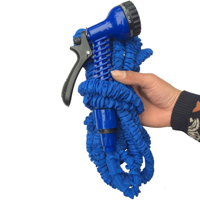 100FT Expandable Flexible Plastic Hose Pipe For Cars Garden Watering With SprayGun LivSmart