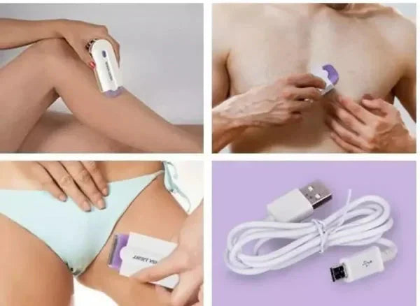 Finishing Touch Laser Hair Remover Instant Pain Free Removal Machine livSmart