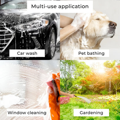 High Pressure Power Washer Car Wash Spray Gun Garden Water Gun Hose Nozzle Watering Irrigation Sprinkler Garden-tools – Plastic LivSmart