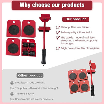 Furniture Lifter Mover Tool Set LivSmart