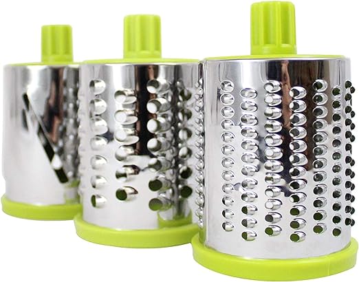 3 in 1 Rotary Cheese Grater Versatile Manual Vegetable Slicer LivSmart