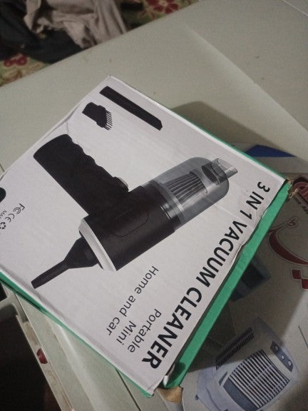 3 in 1 Portable High Power Car Vacuum Cleaner with Blower LivSmart