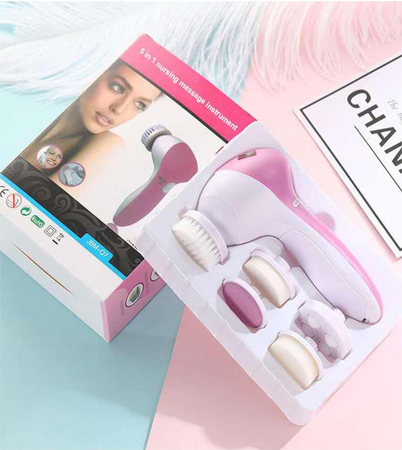 5 in 1 Face Facial Electric Massager LivSmart