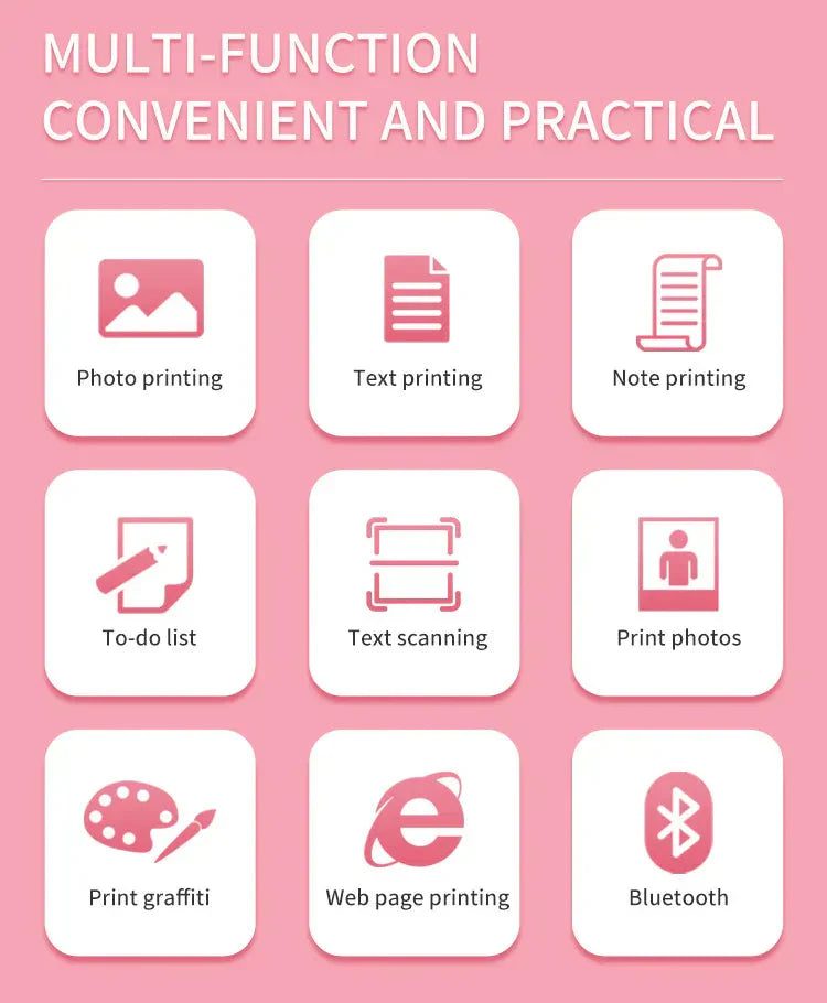 Portable Thermal Mini Printer LivSmart