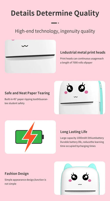 Portable Thermal Mini Printer LivSmart