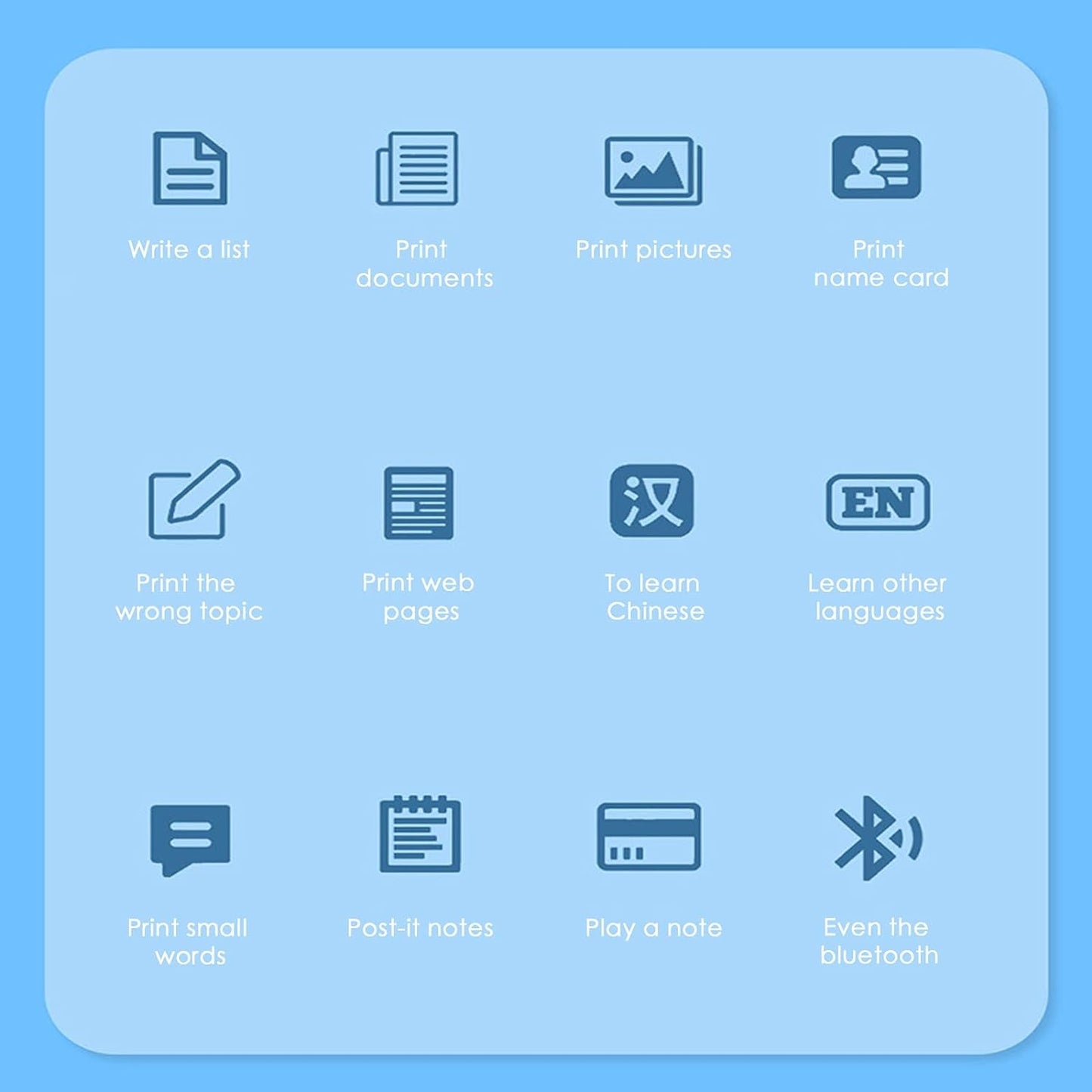 Portable Thermal Mini Printer LivSmart