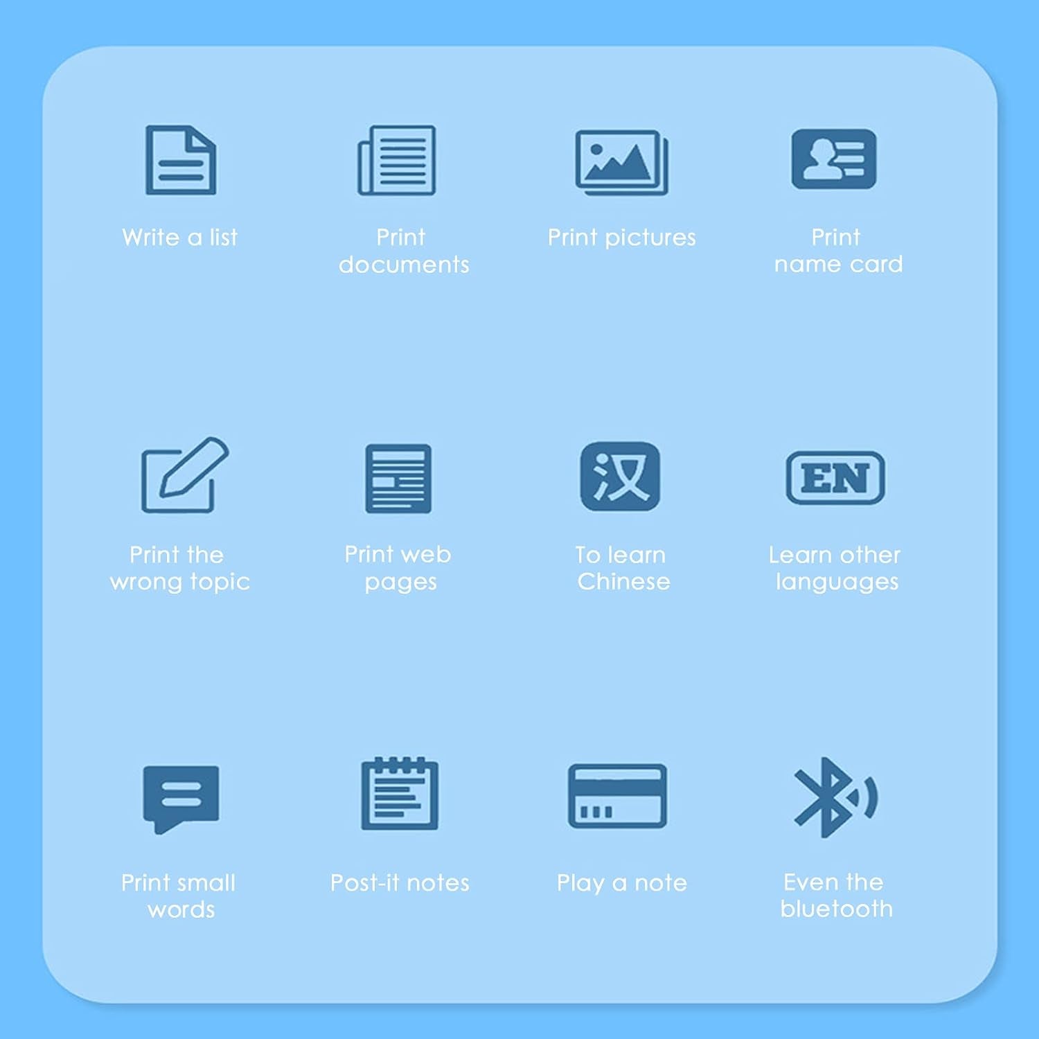 Portable Thermal Mini Printer LivSmart