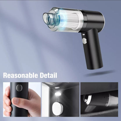 3 in 1 Portable High Power Car Vacuum Cleaner with Blower LivSmart