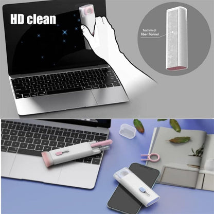 Mini Portable 7 In 1 Cleaning Tool Kit For Keybaord, Mobile, Earbuds LivSmart