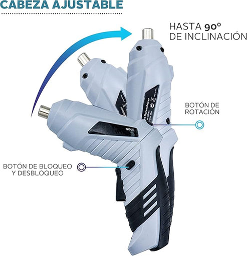 Cordless Electric Screwdriver (47Pcs)