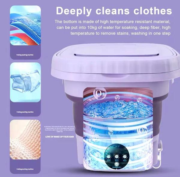 Foldable Mini Laundry Machine