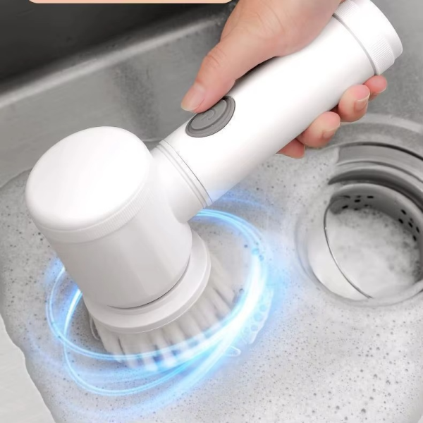 Magic Brush Wireless Battery Cleaning Brush Bathtub Tile Professional Cleaning Brush Rechargeable LivSmart