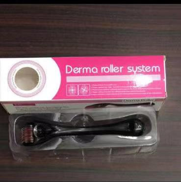 Derma Roller Titanium Micro Needles For Beard And Hair Growth 0.5mm livSmart