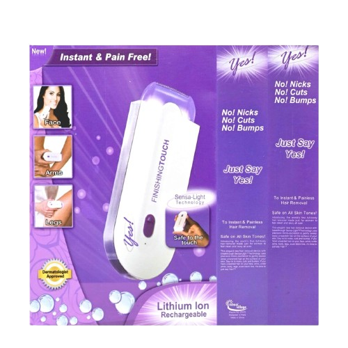 Finishing Touch Laser Hair Remover Instant Pain Free Removal Machine livSmart