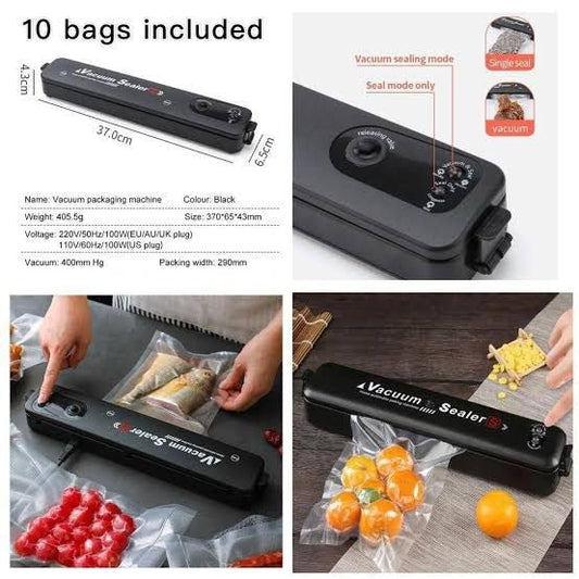 Automatic Vacuum Sealer Food Packing Machine | Electric Vacuum Sealer Machine livSmart