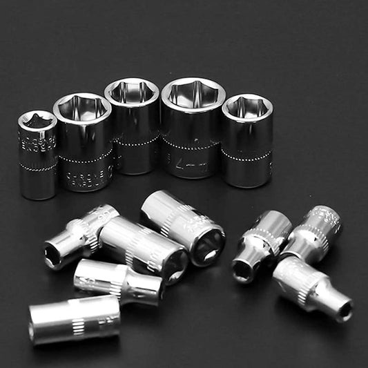 A durable, multi-functional chrome vanadium steel tool kit | CR-V - Socket Set