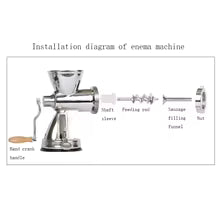 Manual Sausage Machine | Steel Meat Grinder