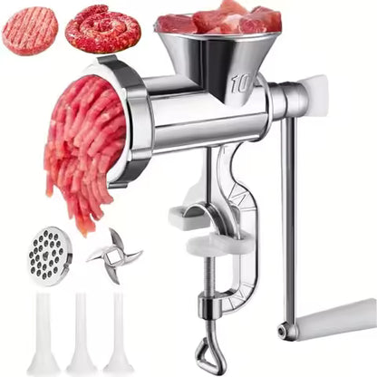Manual Sausage Machine | Steel Meat Grinder