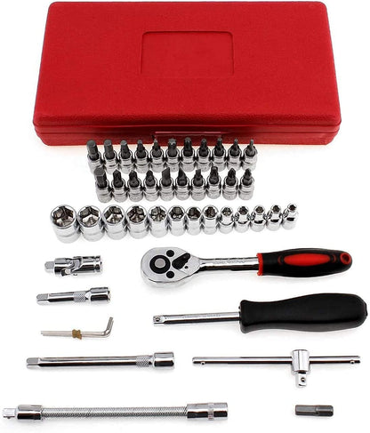 A durable, multi-functional chrome vanadium steel tool kit | CR-V - Socket Set