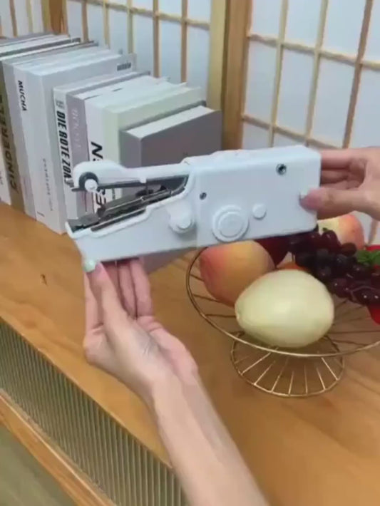 Portable Sewing Machine For Quick Repairs On All Fabrics (battery Powered)