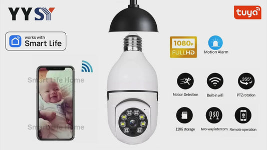 Panoramic WIFI Camera bulb
