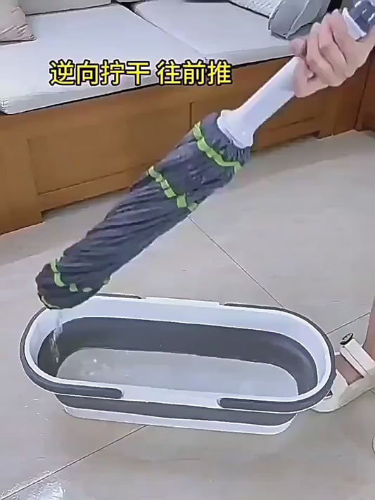 Heavy duty Twist Mop with Magical Rotating Twist System