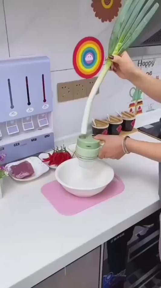 4 in 1 handheld vegetable chopper