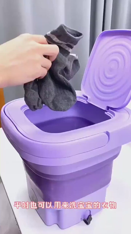 Foldable Mini Laundry Machine