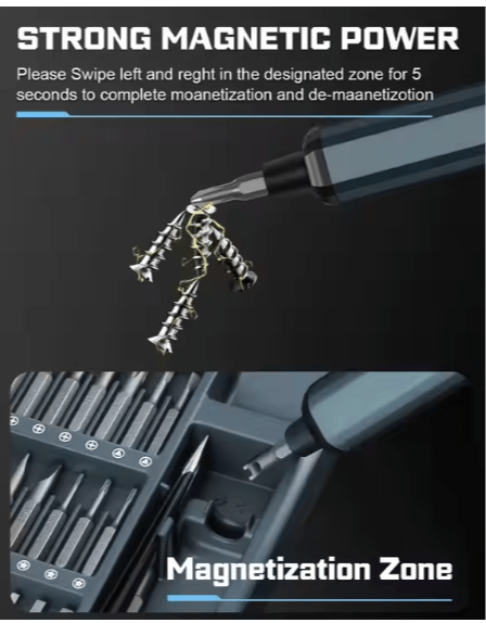 24 In 1 Precision Mini Magnetic Screwdriver Set