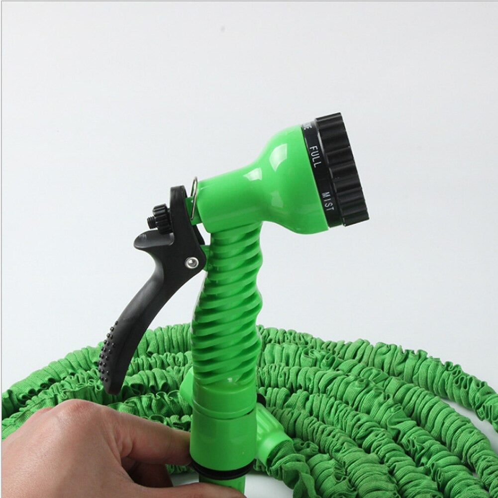 100FT Expandable Flexible Plastic Hose Pipe For Cars Garden Watering With SprayGun LivSmart